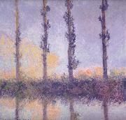 Claude Monet fFour Trees Sweden oil painting artist